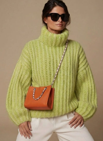 Charlotte | Oversized zachte warme dames coltrui