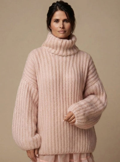 Charlotte | Oversized zachte warme dames coltrui