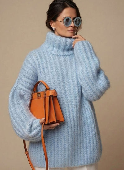 Charlotte | Oversized zachte warme dames coltrui