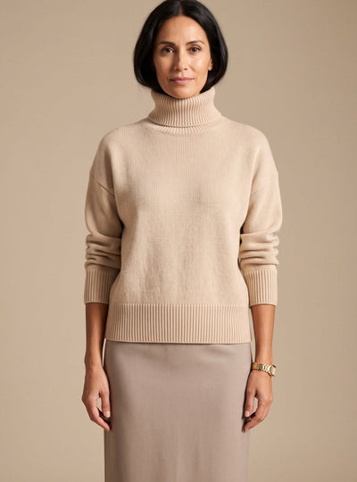 Clara | Oversized dames coltrui met lange mouwen