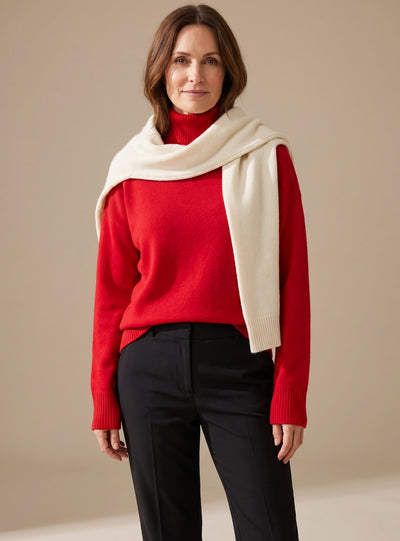 Clara | Oversized dames coltrui met lange mouwen