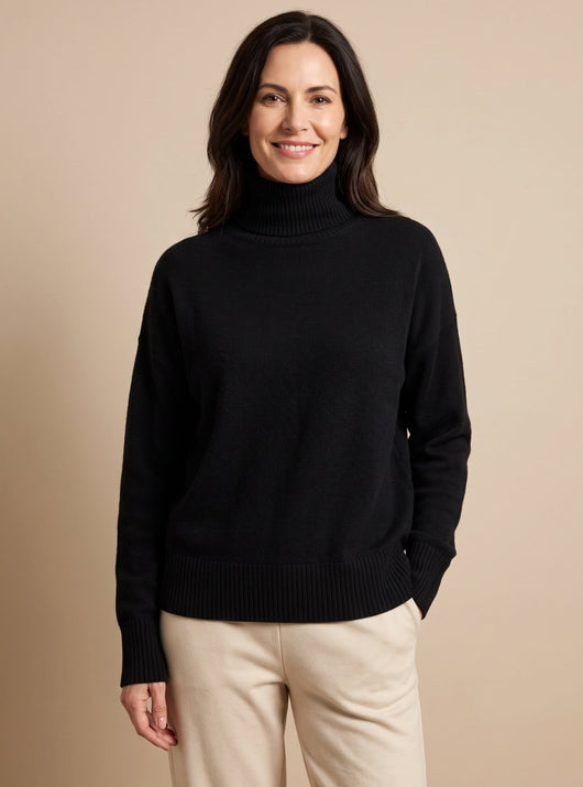 Clara | Oversized dames coltrui met lange mouwen