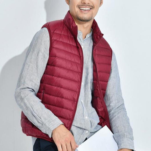 Mia | Lichte gewatteerde dames bodywarmer met rits