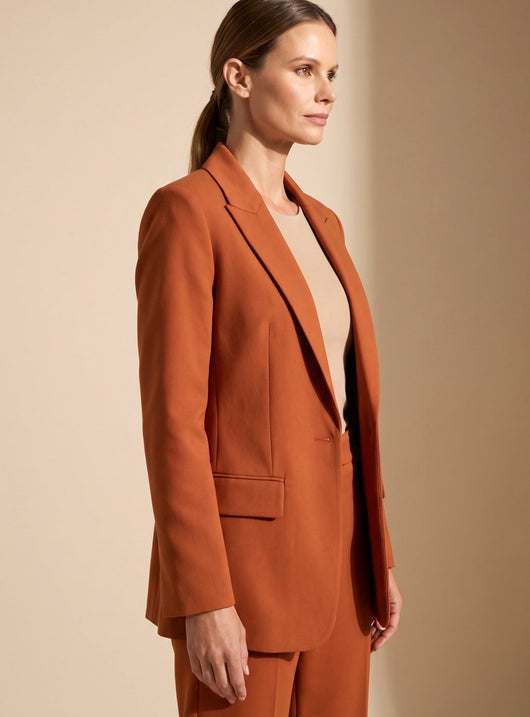 Elisabeth | Elegant tweedelig dames pak met flared broek en blazer