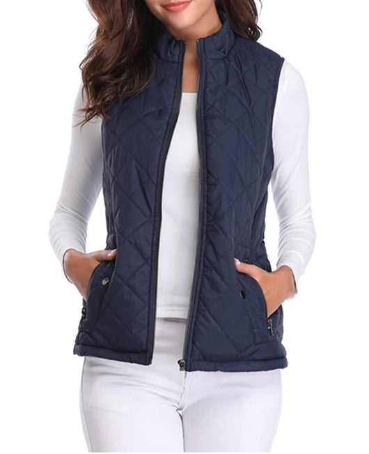 Leonie | Licht gevoerde dames bodywarmer met rits