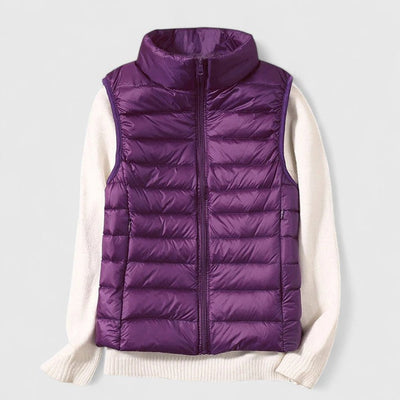 Mia | Lichte gewatteerde dames bodywarmer voor het tussenseizoen