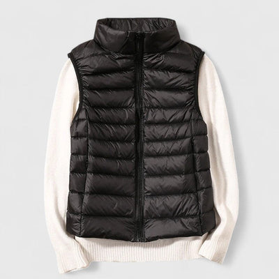 Mia | Lichte gewatteerde dames bodywarmer voor het tussenseizoen