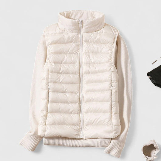 Mia | Lichte gewatteerde dames bodywarmer voor het tussenseizoen