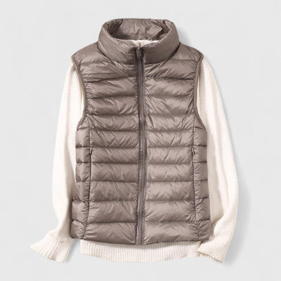 Mia | Lichte gewatteerde dames bodywarmer voor het tussenseizoen