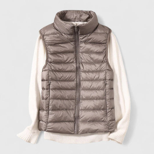 Mia | Lichte gewatteerde dames bodywarmer voor het tussenseizoen