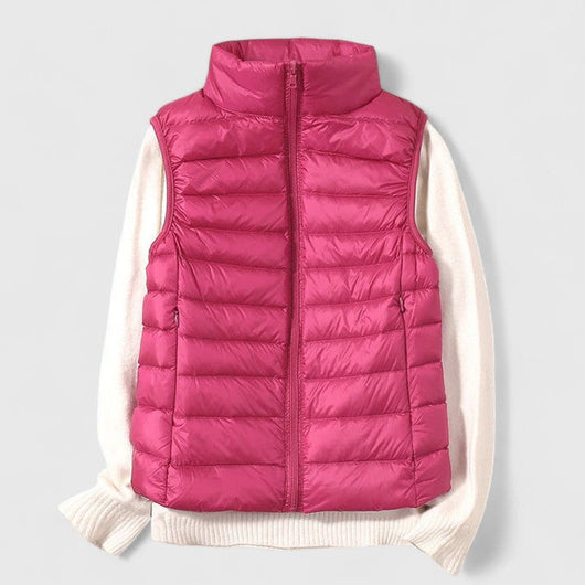 Mia | Lichte gewatteerde dames bodywarmer voor het tussenseizoen