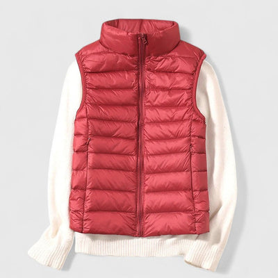 Mia | Lichte gewatteerde dames bodywarmer voor het tussenseizoen