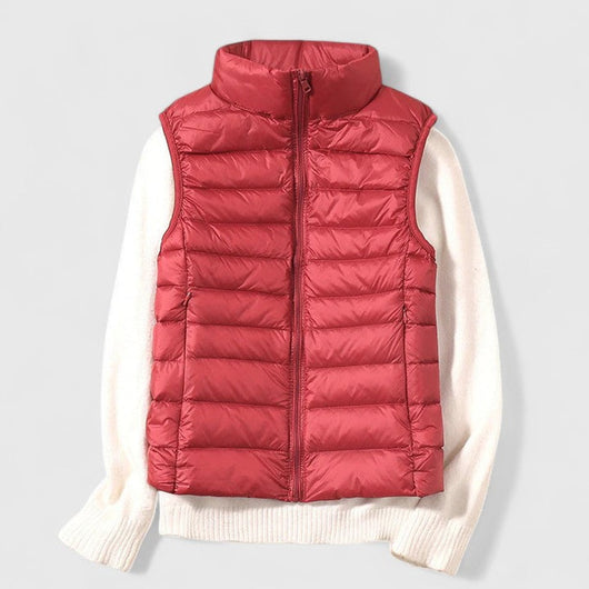 Mia | Lichte gewatteerde dames bodywarmer voor het tussenseizoen