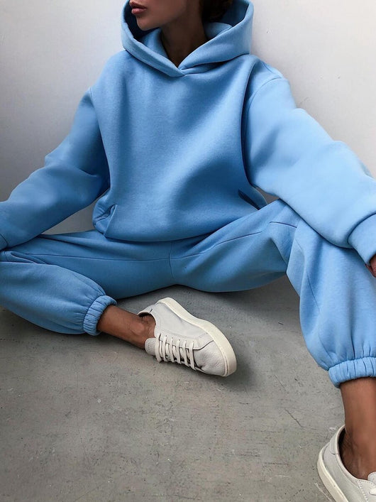 Amelie | Dames loungeset met hoodie en joggingbroek