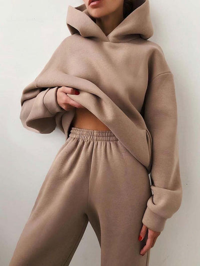 Amelie | Dames loungeset met hoodie en joggingbroek