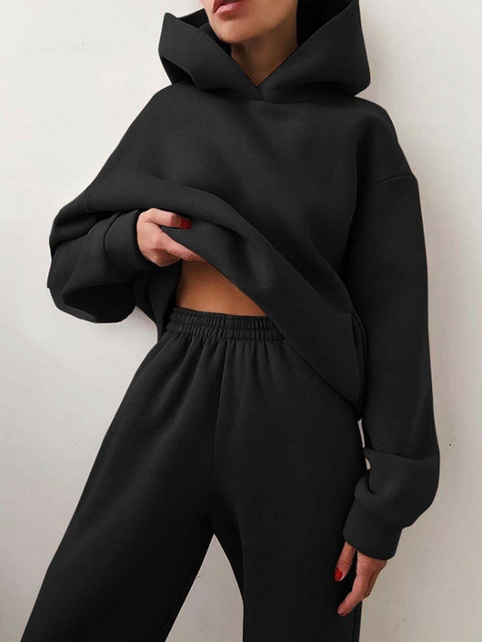 Amelie | Dames loungeset met hoodie en joggingbroek