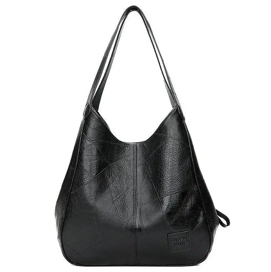 Lena | Dames vintage schoudertas van kunstleer in hobostijl