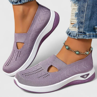 Regine | Ademende dames instapsneakers van mesh