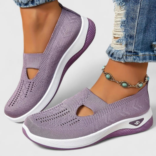 Regine | Ademende dames instapsneakers van mesh