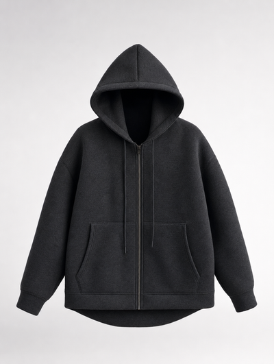 Denby hoodie met rits