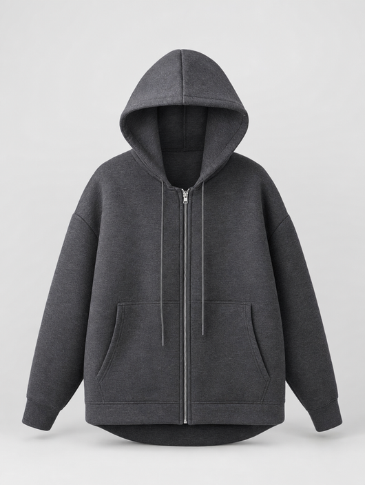 Denby hoodie met rits