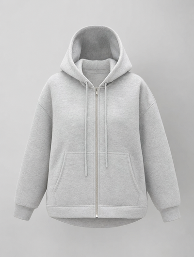 Denby hoodie met rits