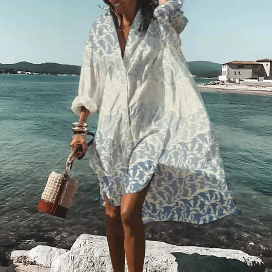 Helga | Casual dames blousejurk voor de zomer