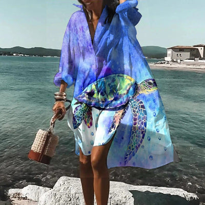Helga | Casual dames blousejurk voor de zomer