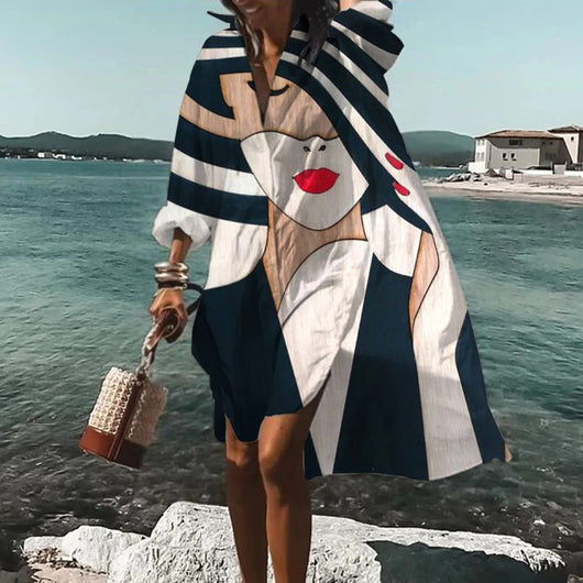 Helga | Casual dames blousejurk voor de zomer