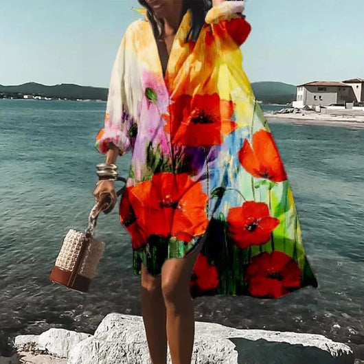 Helga | Casual dames blousejurk voor de zomer