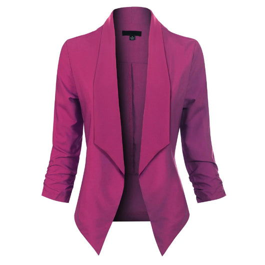 Susanne | Open dames blazer met lange mouwen