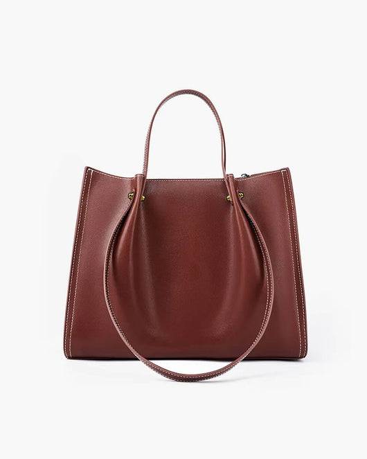 Marie | Elegante minimalistische dames schoudertas van veganleer