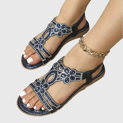 Blessy sandalen met hielbandje