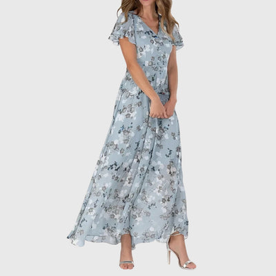 Lola | Flatteuze wikkel midi-jurk