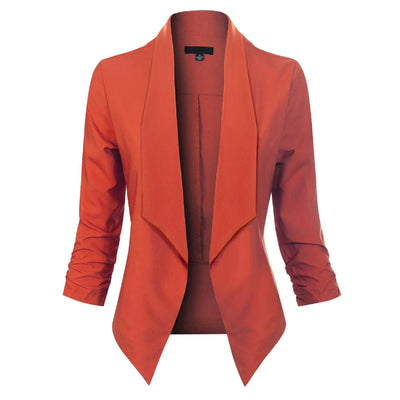 Susanne | Open dames blazer met lange mouwen