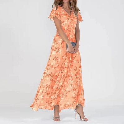 Renate | Glamoureuze dames zomerjurk