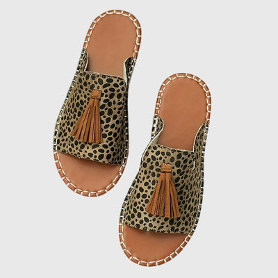 Lorraine comfortabele platte sandalen