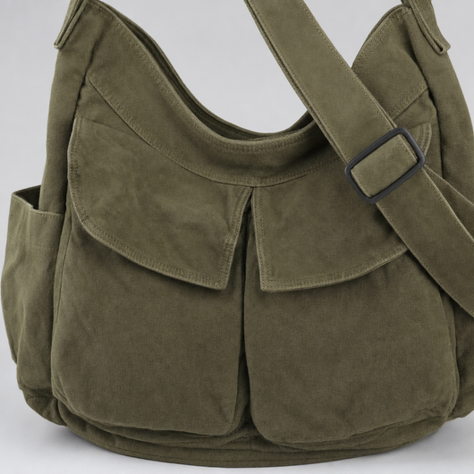 Gadsby canvas schoudertas