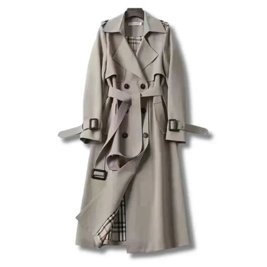 Amira | Klassieke dames wintertrenchcoat met ceintuur