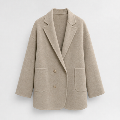 Pemberton oversized overshirt van wolmix