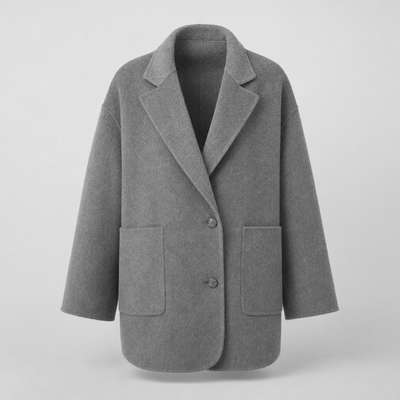 Pemberton oversized overshirt van wolmix