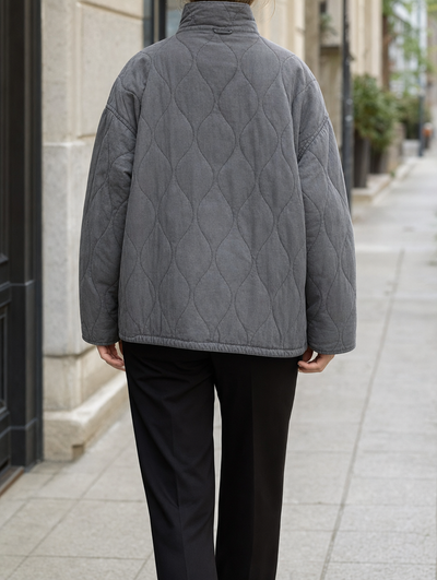 Aldridge gewatteerde jas in utility-stijl