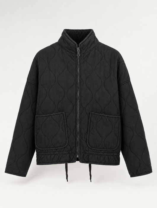 Aldridge gewatteerde jas in utility-stijl