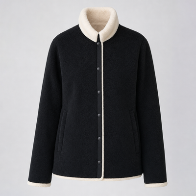 Ulcombe omkeerbare jas van fleece