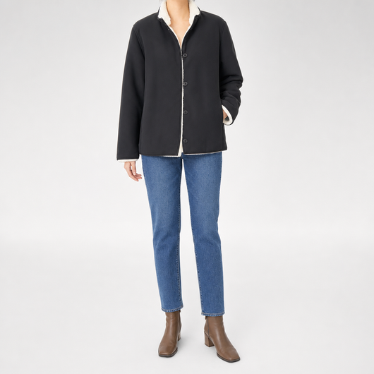 Ulcombe omkeerbare jas van fleece