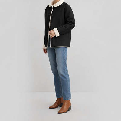 Ulcombe omkeerbare jas van fleece