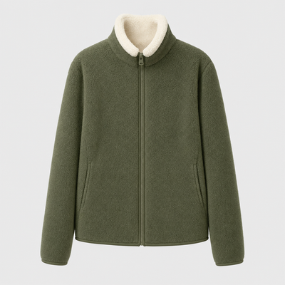 Ulcombe omkeerbare jas van fleece