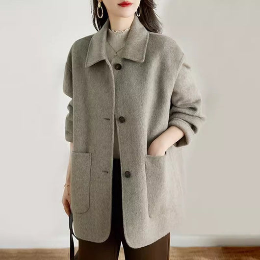 Harlow oversized jas van wolmix