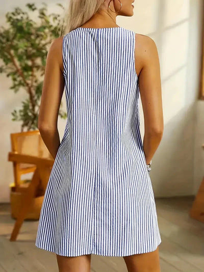 Seraphina | Gestreepte minijurk – casual zomerjurk