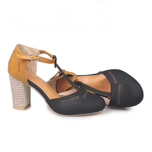 Janet pumps met blokhak